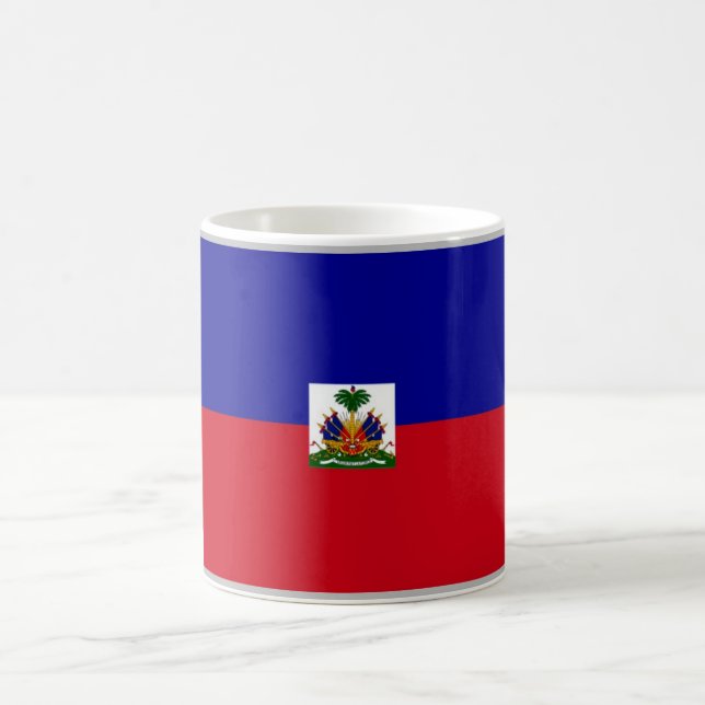 Caneca De Café Haiti - Bandeira do Haiti - (Centro)