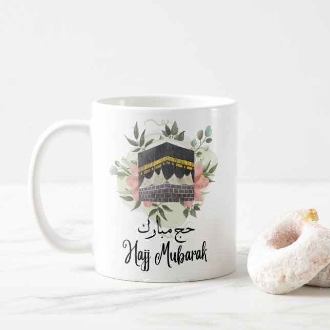 Caneca De Café hajj mubarak (Com Donut)