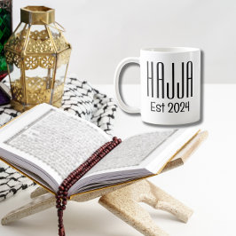 Caneca De Café Hajja Mug- Presente para Hajja