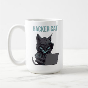Caneca De Café Haker Cat