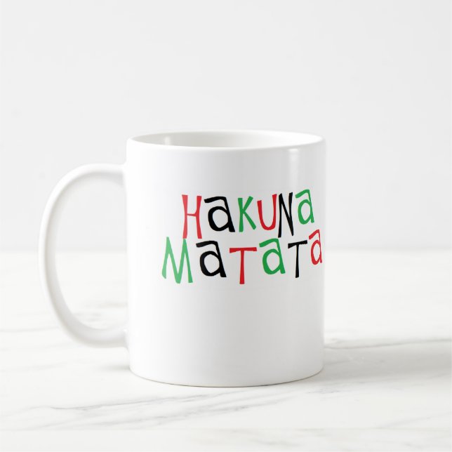 Caneca De Café Hakuna matata (Esquerda)