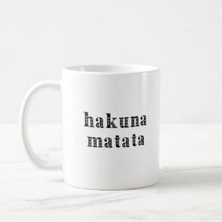 Caneca De Café Hakuna Matata