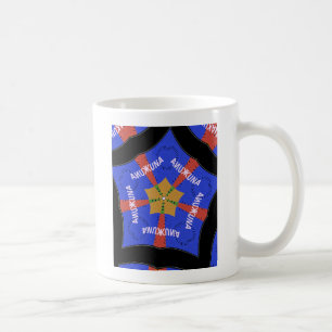 Caneca De Café Hakuna Matata Iridiscent Blue