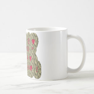 Caneca De Café Hakuna Matata Talk Money Art Impressão