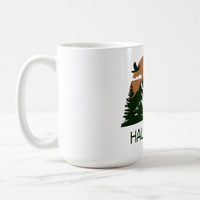 Caneca De Café Haleakala - Havaí (Esquerda)