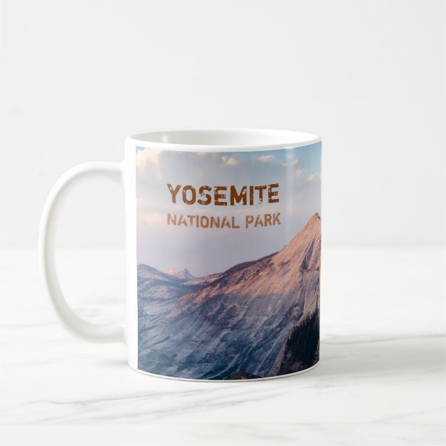 Caneca De Café Half Dome, Parque Nacional de Yosemite, Califórnia (Esquerda)