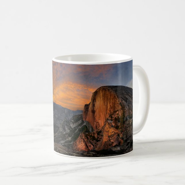 Caneca De Café Half Dome Sunset - Yosemite (Frente Esquerda)