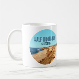 Caneca De Café Half Moon Bay California Vintage