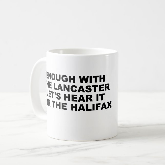 Caneca De Café Halifax Mug (Frente Esquerda)