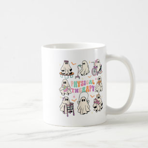 Caneca De Café Hallowee de Terapia Física Fantasma