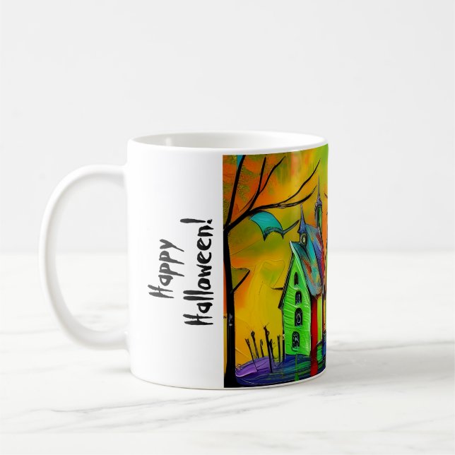 Caneca De Café Halloween (Esquerda)