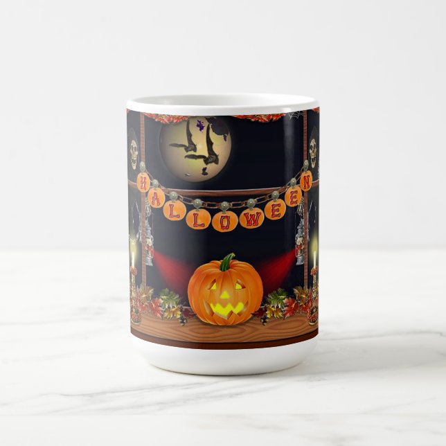 Caneca De Café Halloween (Centro)