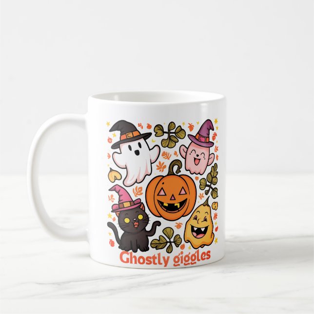 Caneca De Café Halloween (Esquerda)