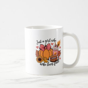 Caneca De Café Halloween 2024 Apenas Uma Menina Que Adora Abóbora