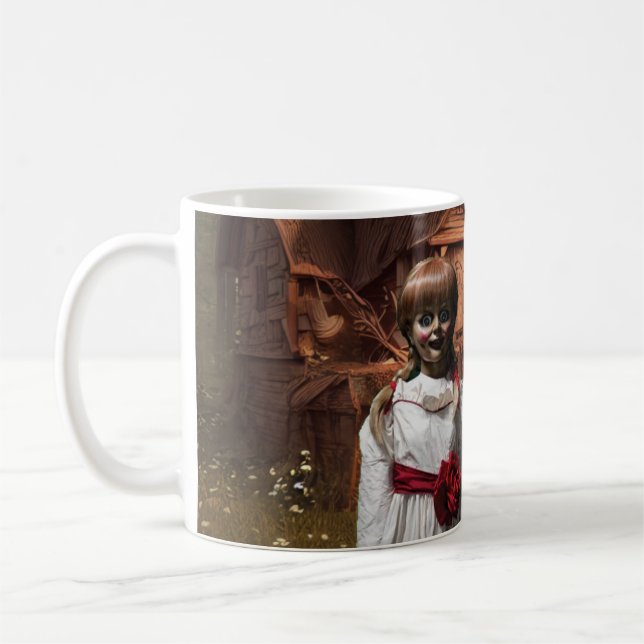 Caneca De Café Halloween assustador. (Esquerda)