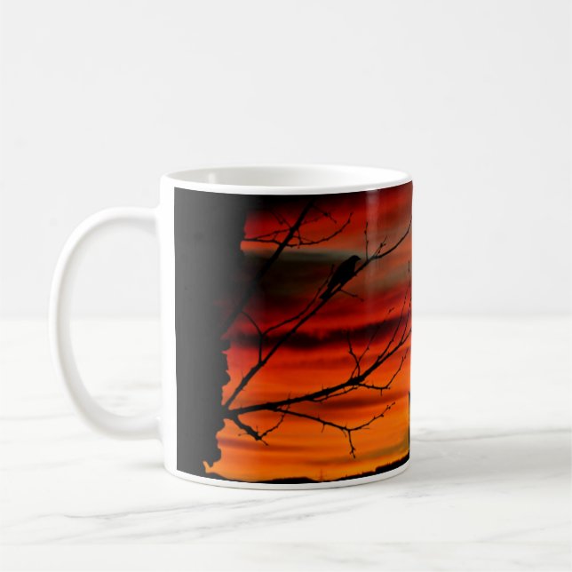 Caneca De Café Halloween assustador. (Esquerda)