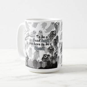 Caneca De Café Halloween assustador! 🎃