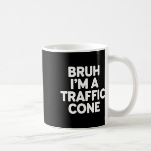 Caneca De Café Halloween Bruh Sou um Cone Engraçado Crianças Adul