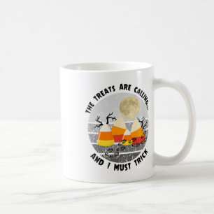 Caneca De Café Halloween Caminhando Engraçado Hiker Nature Acampa