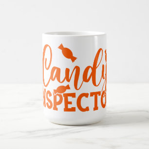 Caneca De Café Halloween Candy Inspetor