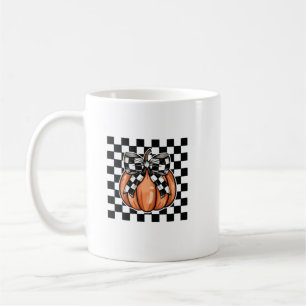 Caneca De Café Halloween Coquette Pumpkin