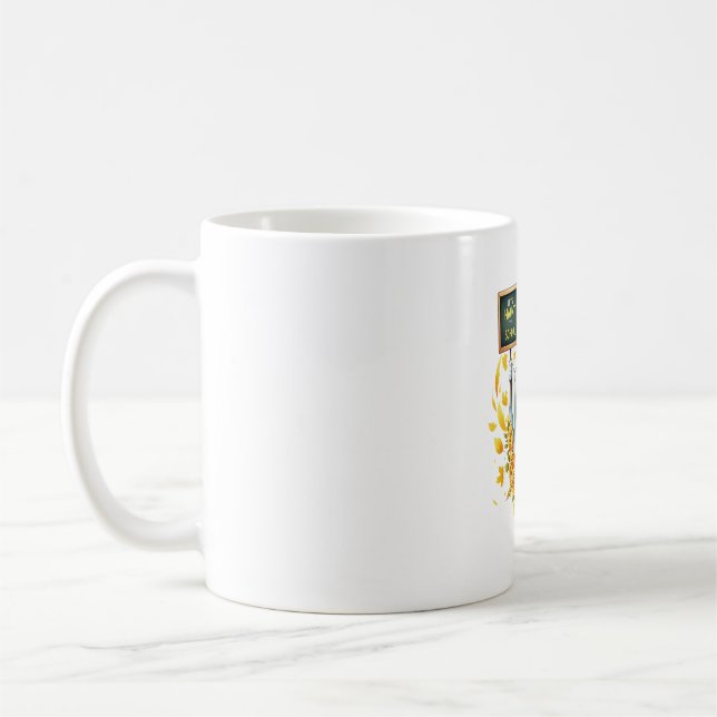 Caneca De Café Halloween da Escola de Hunt Fantasma (Esquerda)
