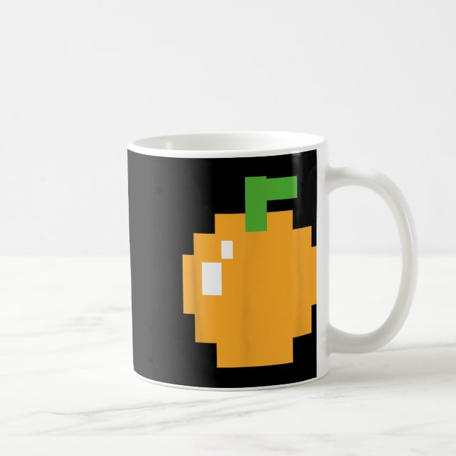 Caneca De Café Halloween do videogame de Arcade Retroativa Pixel  (Direita)