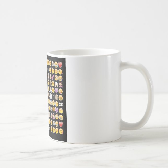 Caneca De Café halloween emoji (Direita)