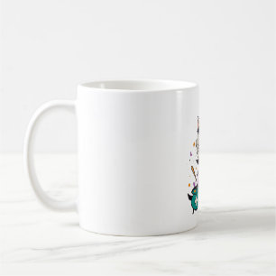 Caneca De Café Halloween Feline Hero One Spooky Nurse Cat