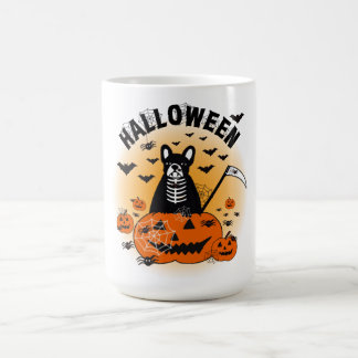 Caneca De Café Halloween Frenchie
