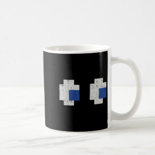 Caneca De Café Halloween Gamer Pixel Eyes Jogos Costume Men Boys