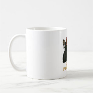 Caneca De Café Halloween Gato Preto Noturnos Fantasias Engraçadas