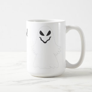 Caneca De Café Halloween Ghost