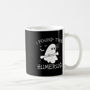 Caneca De Café Halloween Ghost Encontrei Humero Engraçado Homens