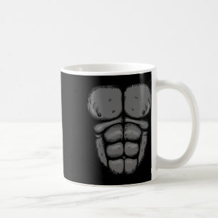 Caneca De Café Halloween Gorilla Monkey Belly Chest Costume Men B