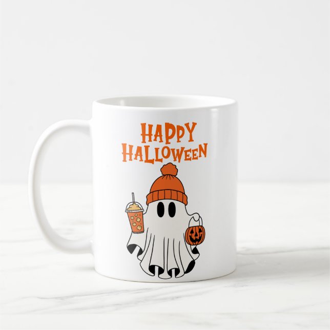 Caneca De Café Halloween - Halloween_48 (Esquerda)