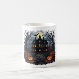 Caneca De Café Halloween Hauneen House e Coffee Churrasco