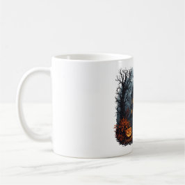 Caneca De Café Halloween Hauneen House e Coffee Churrasco