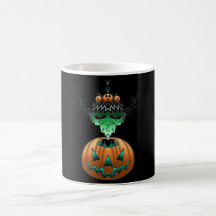Caneca De Café Halloween Horror Punk Zombie