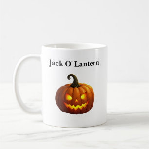 Caneca De Café Halloween Jack O' Lantern Mug