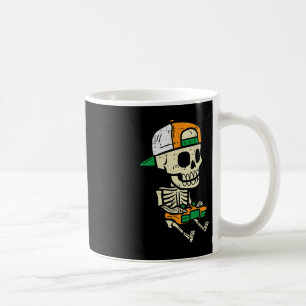 Caneca De Café Halloween Jogos Skeleton Costume Gamer Boys Crianç