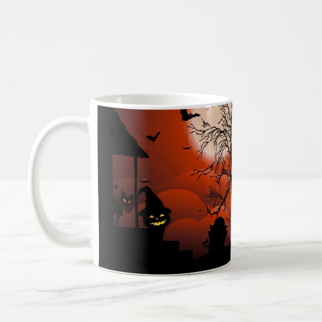 Caneca De Café Halloween Malody Moonlight Nightare (Esquerda)