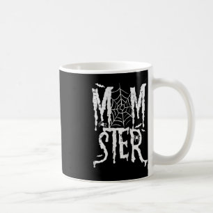 Caneca De Café Halloween Momster Mãe Monstro Mamãe Engraçado