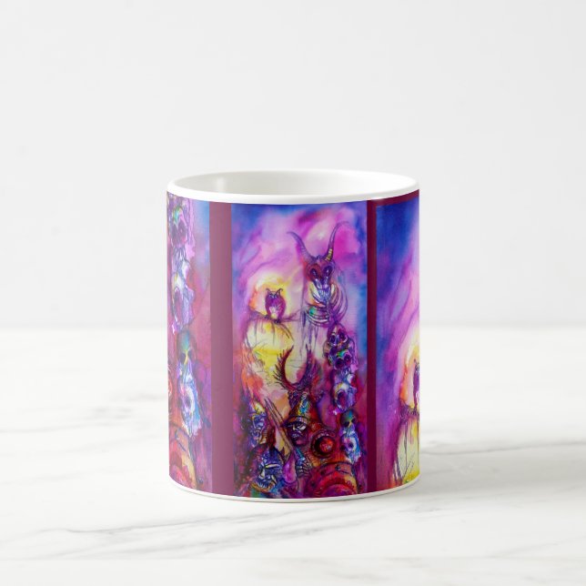 Caneca De Café HALLOWEEN MONSTERS / ORK WAR Fantasy (Centro)