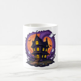 Caneca De Café Halloween Mug, Casa Assombrada - Mansio Gothic Spo
