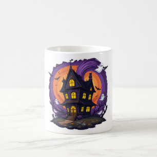 Caneca De Café Halloween Mug, Casa Assombrada - Mansio Gothic Spo