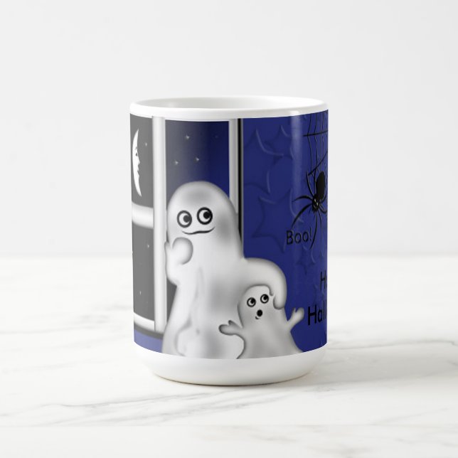 Caneca De Café Halloween Mug/Ghost and Moon (Centro)