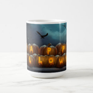 Caneca De Café Halloween Mug/Pumpkins