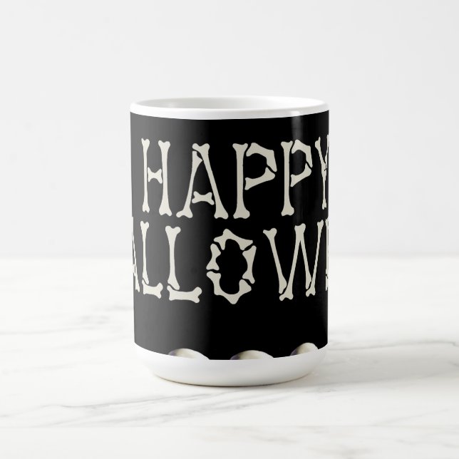 Caneca De Café Halloween Mug/Tipografia (Centro)