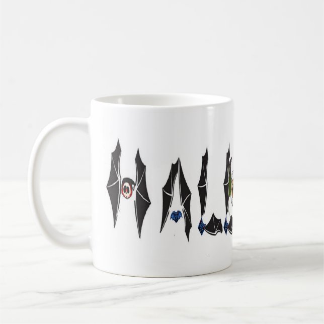 Caneca De Café Halloween Mugs 03 (Esquerda)